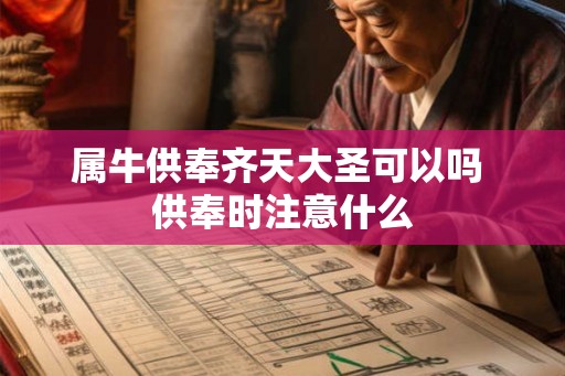 属牛供奉齐天大圣可以吗 供奉时注意什么 属牛供奉齐天大圣可以吗 供奉时注意什么