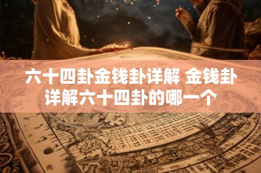 六十四卦金钱卦详解 金钱卦详解六十四卦的哪一个