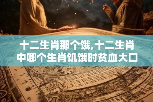 十二生肖那个饿,十二生肖中哪个生肖饥饿时贫血大囗呢