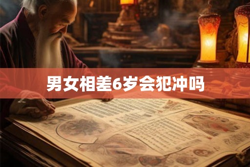 男女相差6岁会犯冲吗