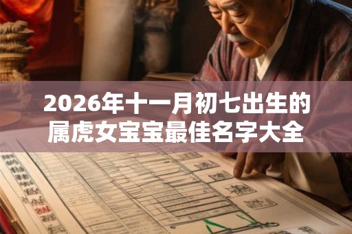 2026年十一月初七出生的属虎女宝宝最佳名字大全