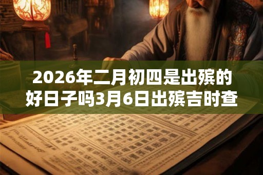 2026年二月初四是出殡的好日子吗3月6日出殡吉时查询