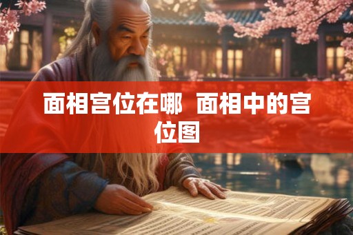 面相宫位在哪 面相中的宫位图 面相宫位在哪 面相中的宫位图
