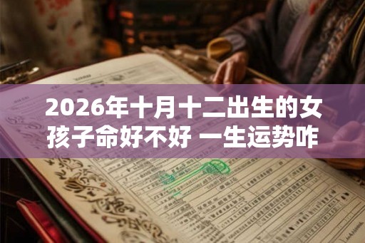 2026年十月十二出生的女孩子命好不好 一生运势咋样 2026年十月十二出生的女孩子命好不好 一生运势咋样