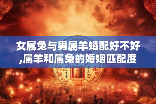 女属兔与男属羊婚配好不好,属羊和属兔的婚姻匹配度如何？