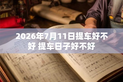 2026年7月11日提车好不好 提车日子好不好
