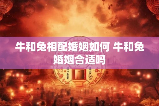 牛和兔相配婚姻如何 牛和兔婚姻合适吗
