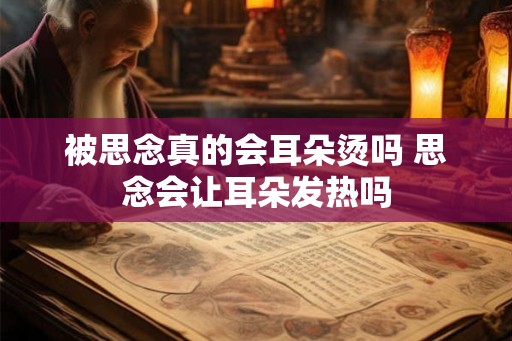 被思念真的会耳朵烫吗 思念会让耳朵发热吗