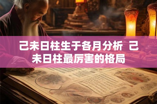 己未日柱生于各月分析  己未日柱最厉害的格局
