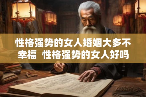性格强势的女人婚姻大多不幸福  性格强势的女人好吗
