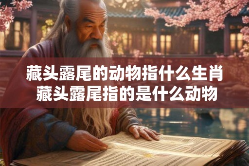 藏头露尾的动物指什么生肖 藏头露尾指的是什么动物