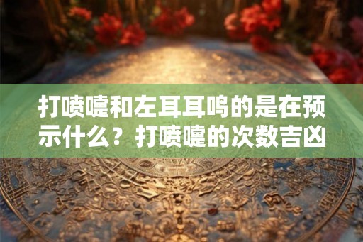 打喷嚏和左耳耳鸣的是在预示什么？打喷嚏的次数吉凶分析