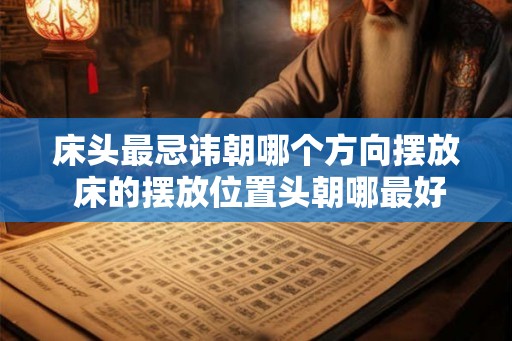 床头最忌讳朝哪个方向摆放 床的摆放位置头朝哪最好