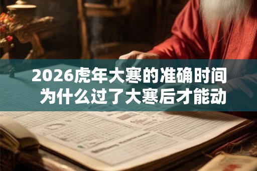 2026虎年大寒的准确时间  为什么过了大寒后才能动土