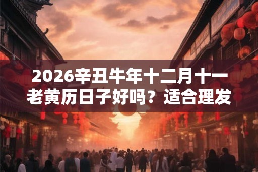 2026辛丑牛年十二月十一老黄历日子好吗？适合理发吗？